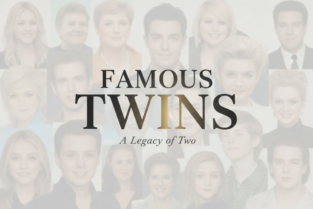 celebrity twin siblings