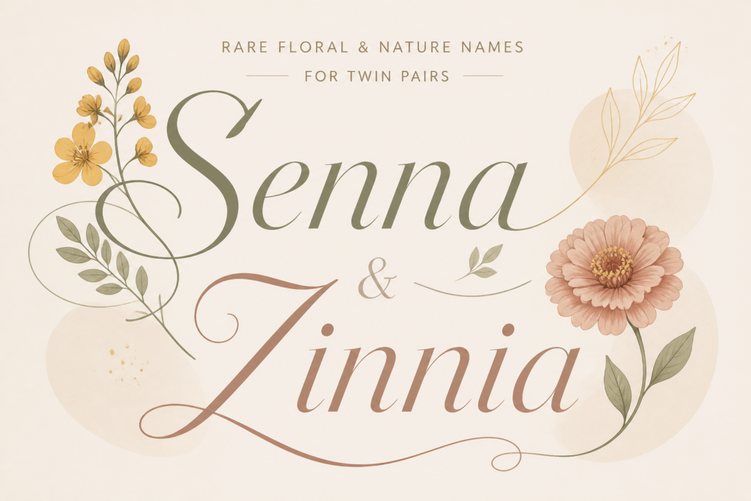 rare nature twin names