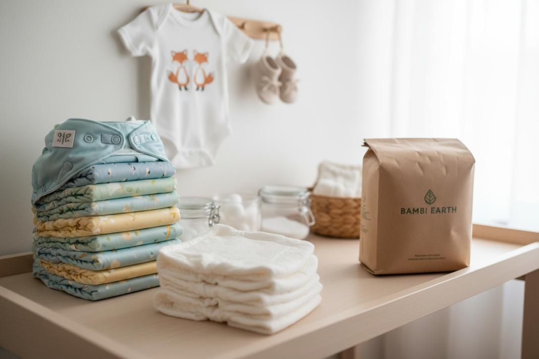 sustainable twin diapering