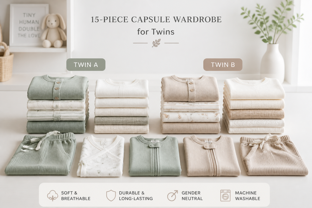 twin capsule wardrobe