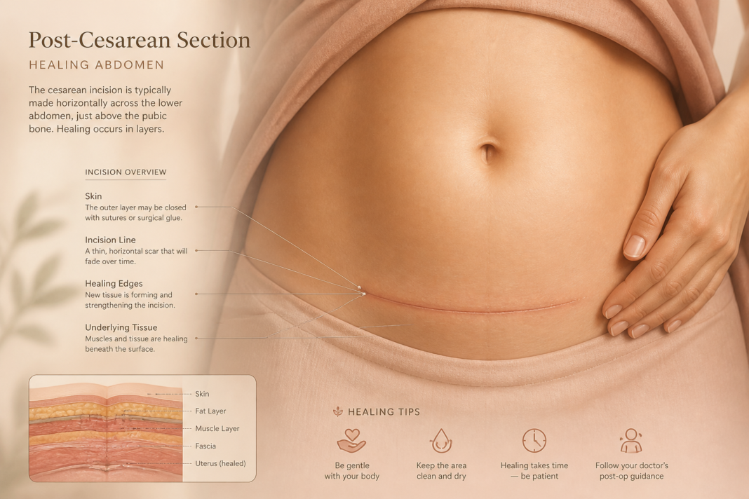 twin c section recovery